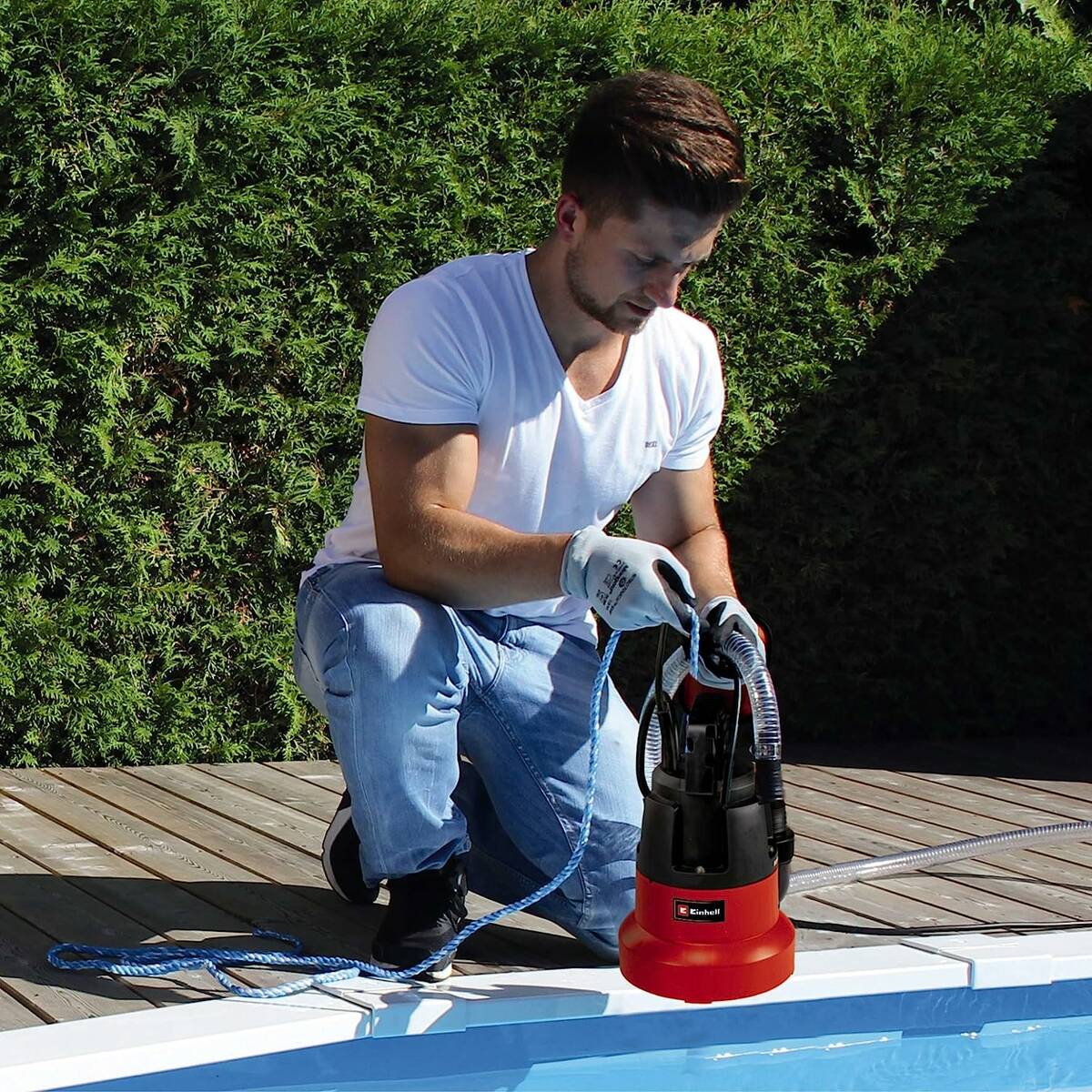 Einhell Tauchpumpe » GC-SP 3580 LL « 350 Watt, Pumpenstart ab 8 mm