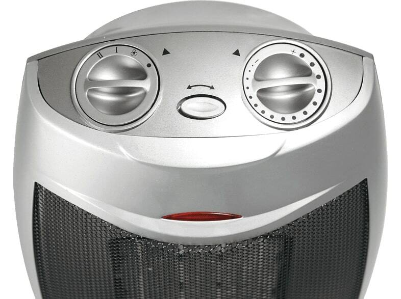 El Fuego Keramik Heizlüfter » AY697 « inkl. Schwenkfunktion 1500 W