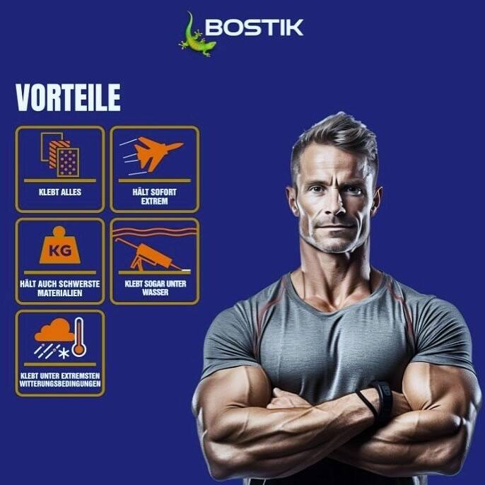 Bostik Montagekleber » Mamut Glue « 450g, hält sofort, klebt alles