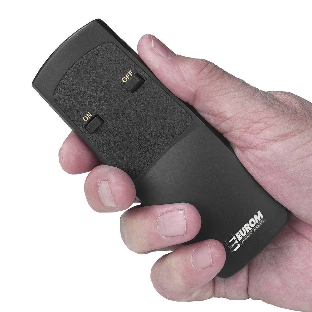 Eurom Terrassenheiztrahler m. Fernbedienung Infrarot Heizstrahler Dunkelstrahler