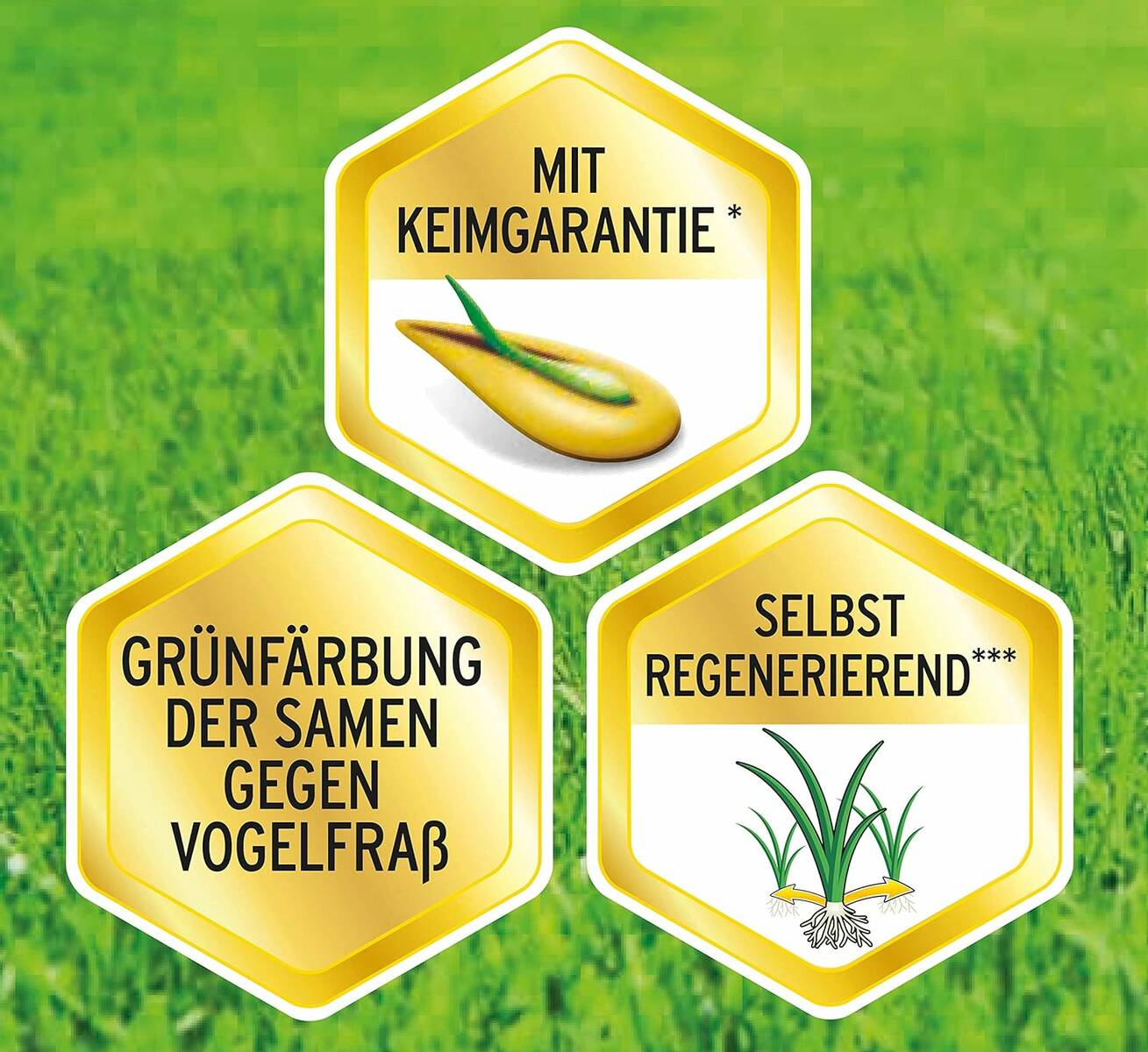 Substral Rasenpflege » 3-in-1 Vertikutiermix « 8 kg, bis 266 m²