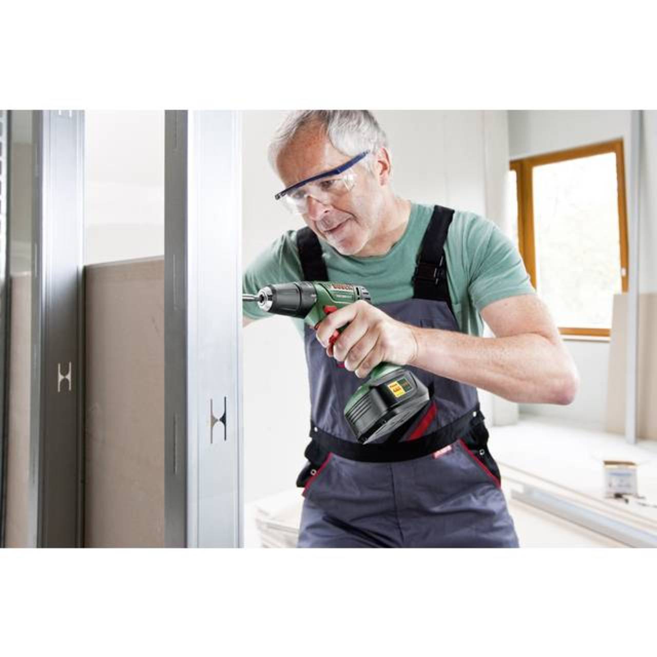 Bosch Akku Bohrschrauber »PSR 1800 LI-2« 18 V, 2x Akku + Systemkoffer