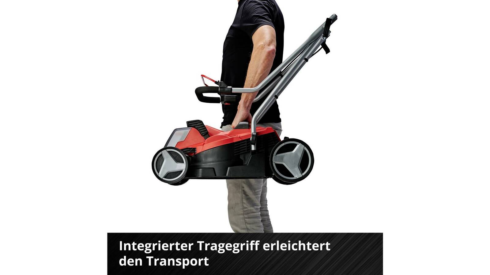 Einhell Akku-Rasenmäher » GE-CM 18/33 Li « 4.0 Ah Akku, Power X-Change