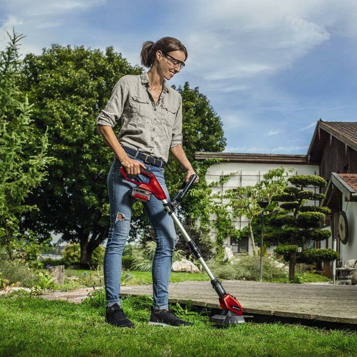 Einhell Akku-Rasentrimmer » GE-CT 18 Li-Solo « Flowerguard, 20xMesser