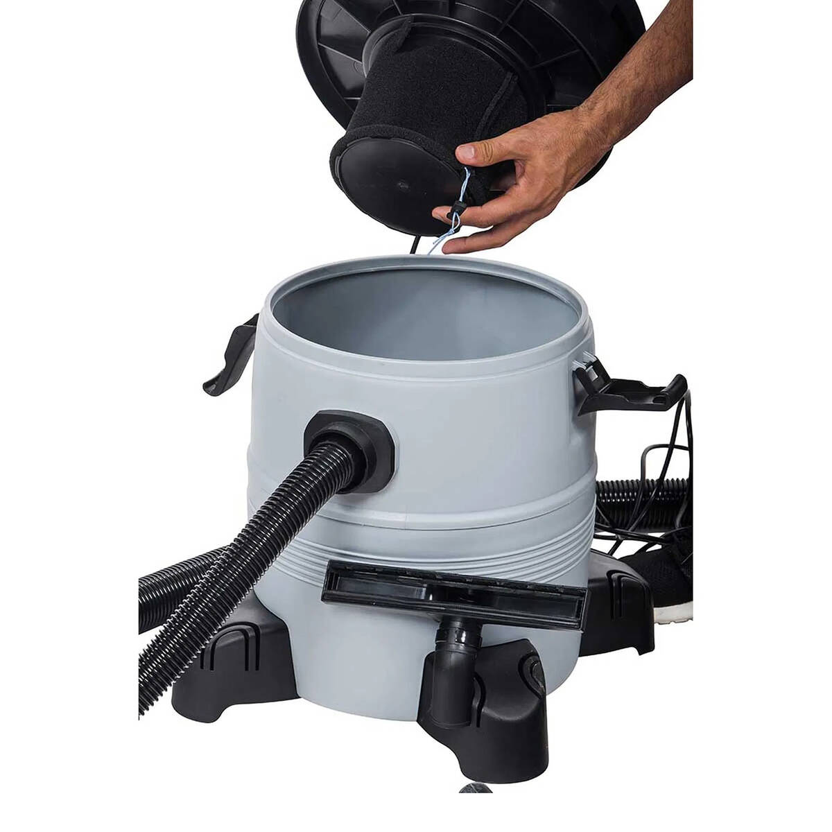 Heissner Teichschlammsauger » F635N‑00 « 1400 W, 35 L, 3000 l/h