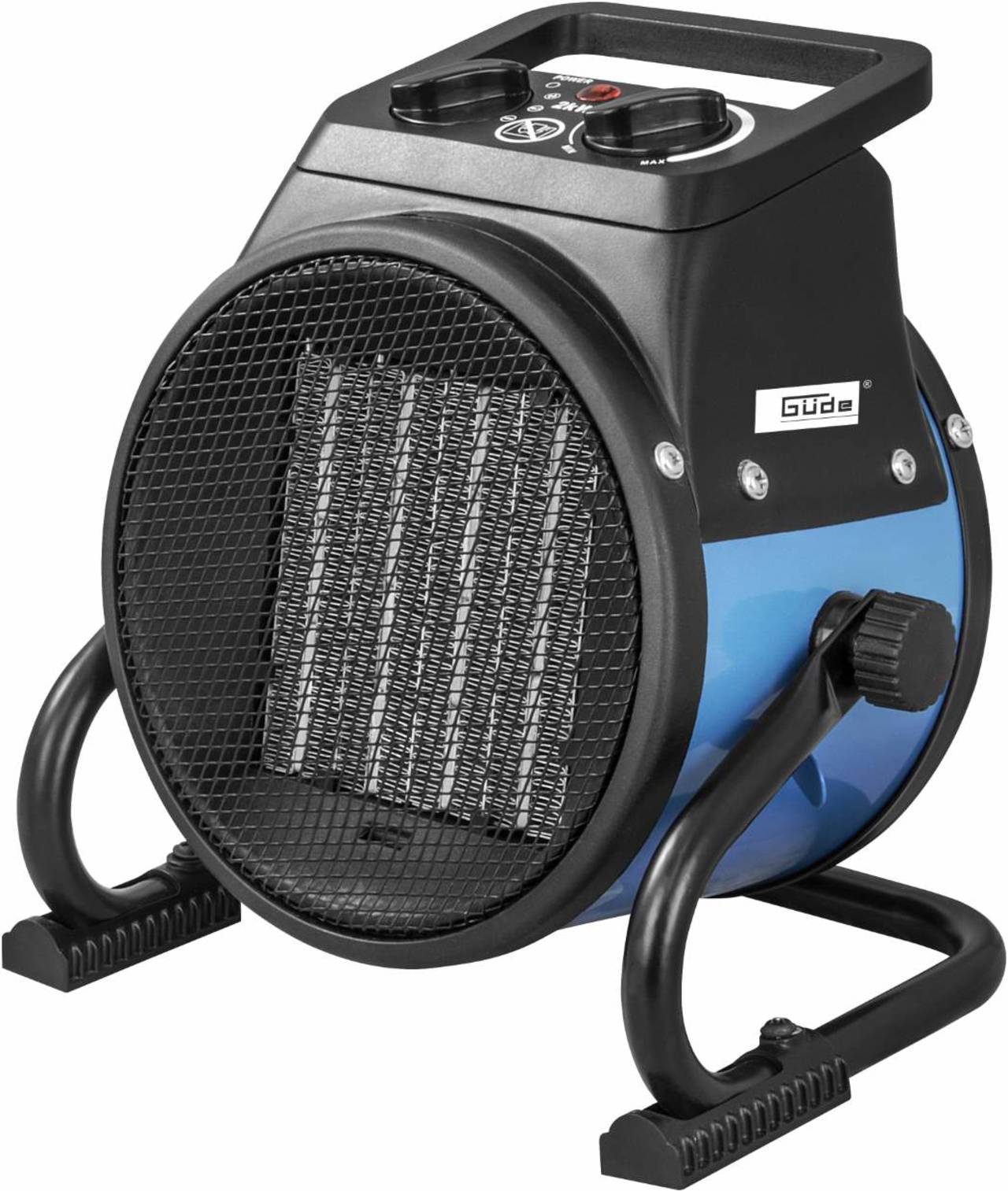 Güde Elektroheizer GEH 2000P, 230V, 2 kW Heizleistung, Heizgebläse