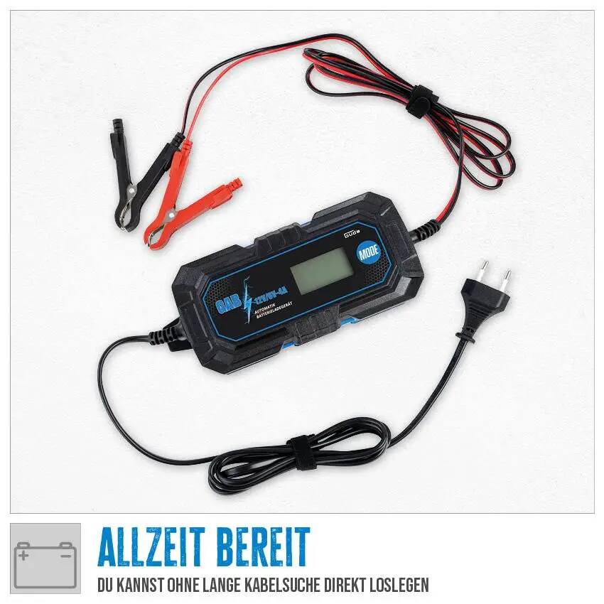 Güde Automatik Batterieladegerät » GAB 12V/6V-4A « 4-120 Ah
