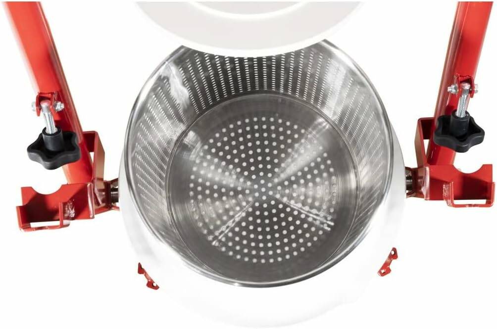 Güde Obstpresse » OP 9 « Mechanischer Antrieb, Edelstahlkorb 9 Liter