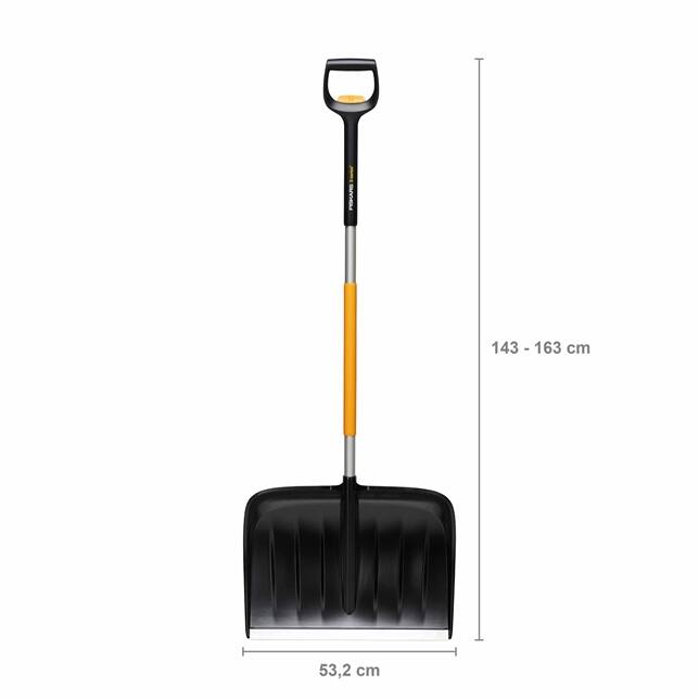 Fiskars Teleskop-Schneeräumer X-series » 1057189 « mit SoftGrip