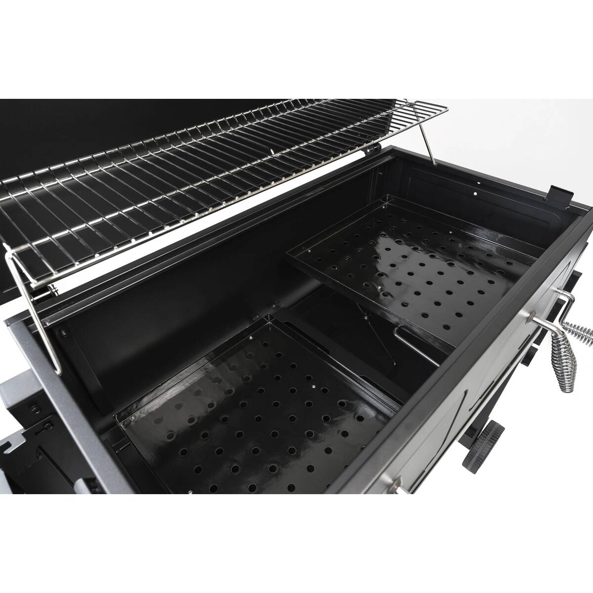 Mr. Gardener Holzkohlegrill » Ottawa XXL « 80x42cm, Rost-in-Rost