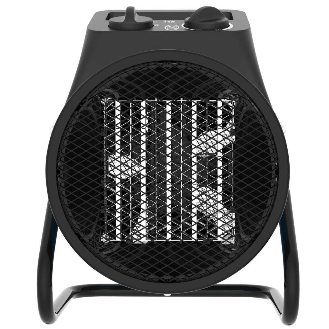 Güde Elektroheizer » GEH 3000 P « Mit Tragegriff & Überhitzungsschutz