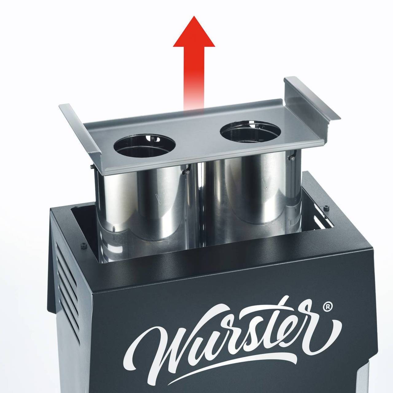 Severin Wurster WT5005 Wurst-Griller, Bratwurstgriller, Tischgrill