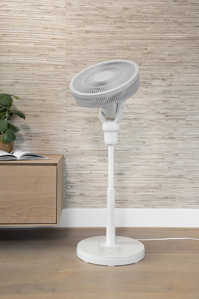 Eurom Ventilator » Vento 3DS Silent Comfort White « höhenverstellbar