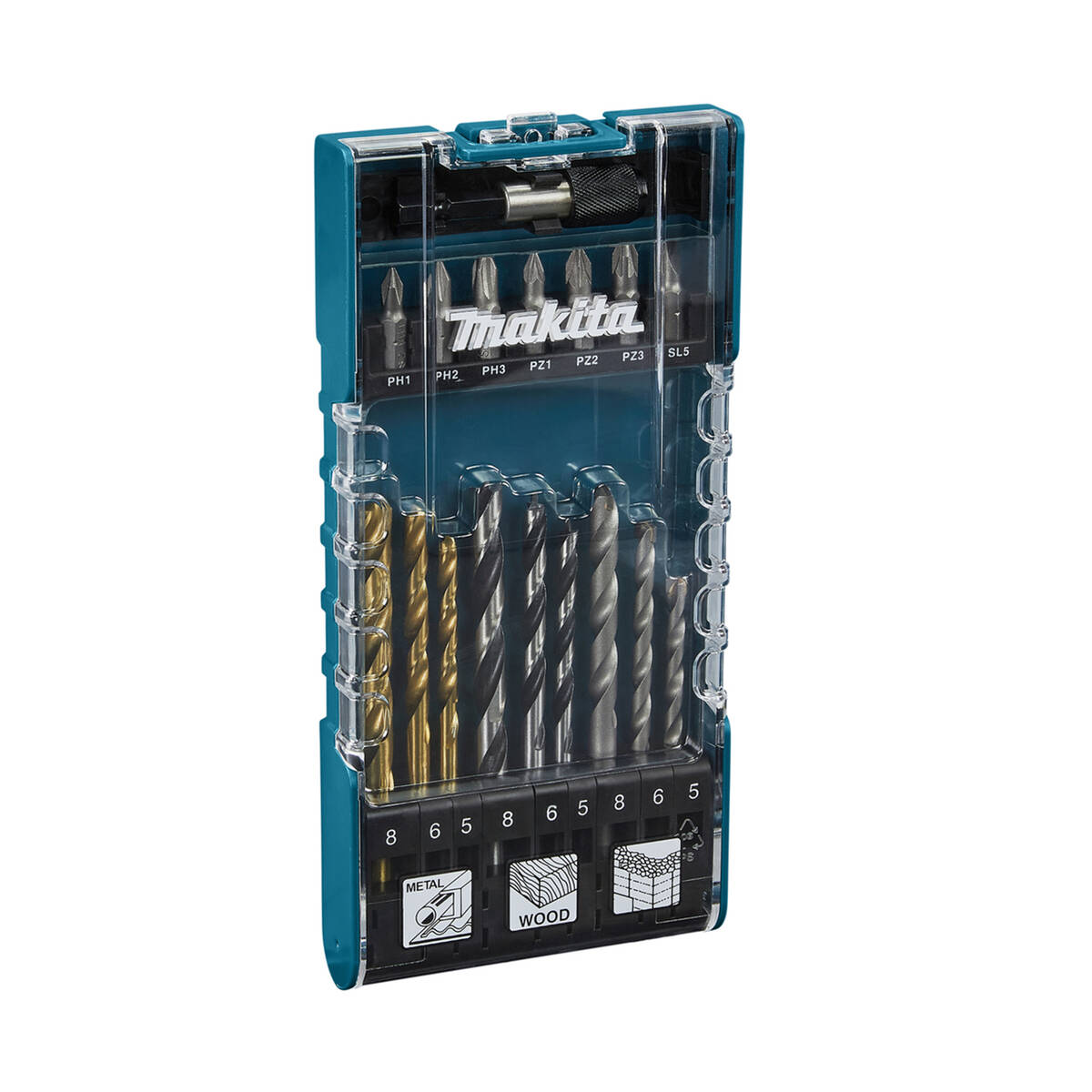 Makita Bohrer-Bit-Set » D-74887 « 17-tlg. Original-Zubehör