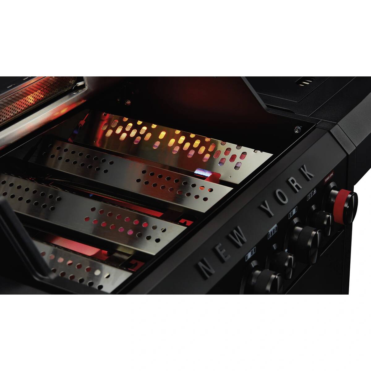 Mr. Gardener Gasgrill » New York Pro « 3 Brenner, 27,4 kW, Panofenster