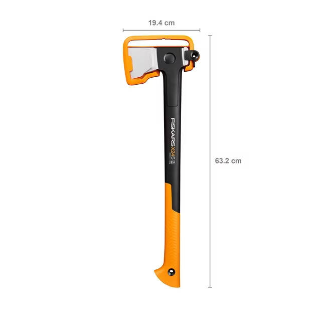 Fiskars Spaltaxt » X28 « 600 mm, SoftGrip™, FiberComp™