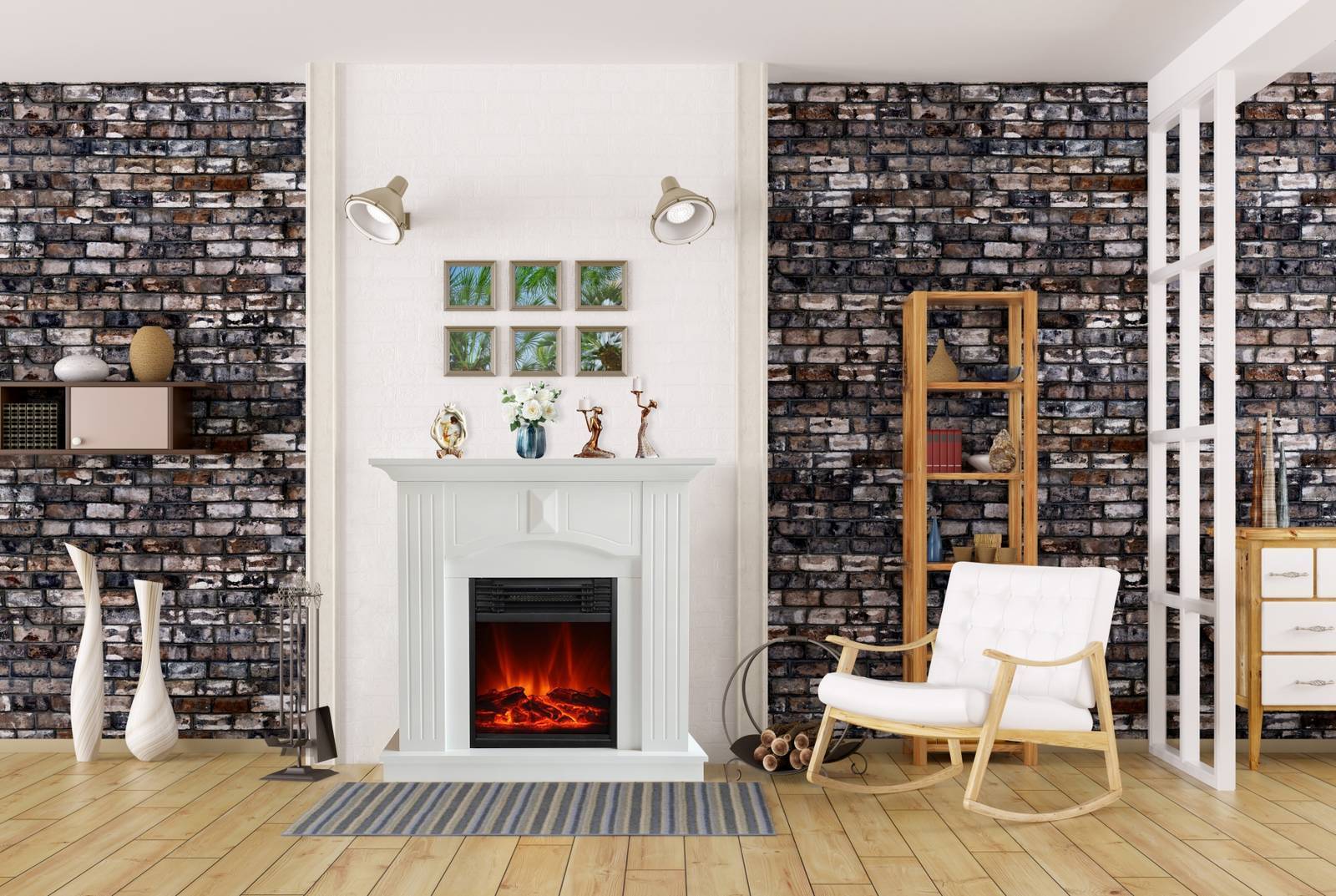 El Fuego Elektrokamin » Malmö « - LED - AY630 - 1500 Watt