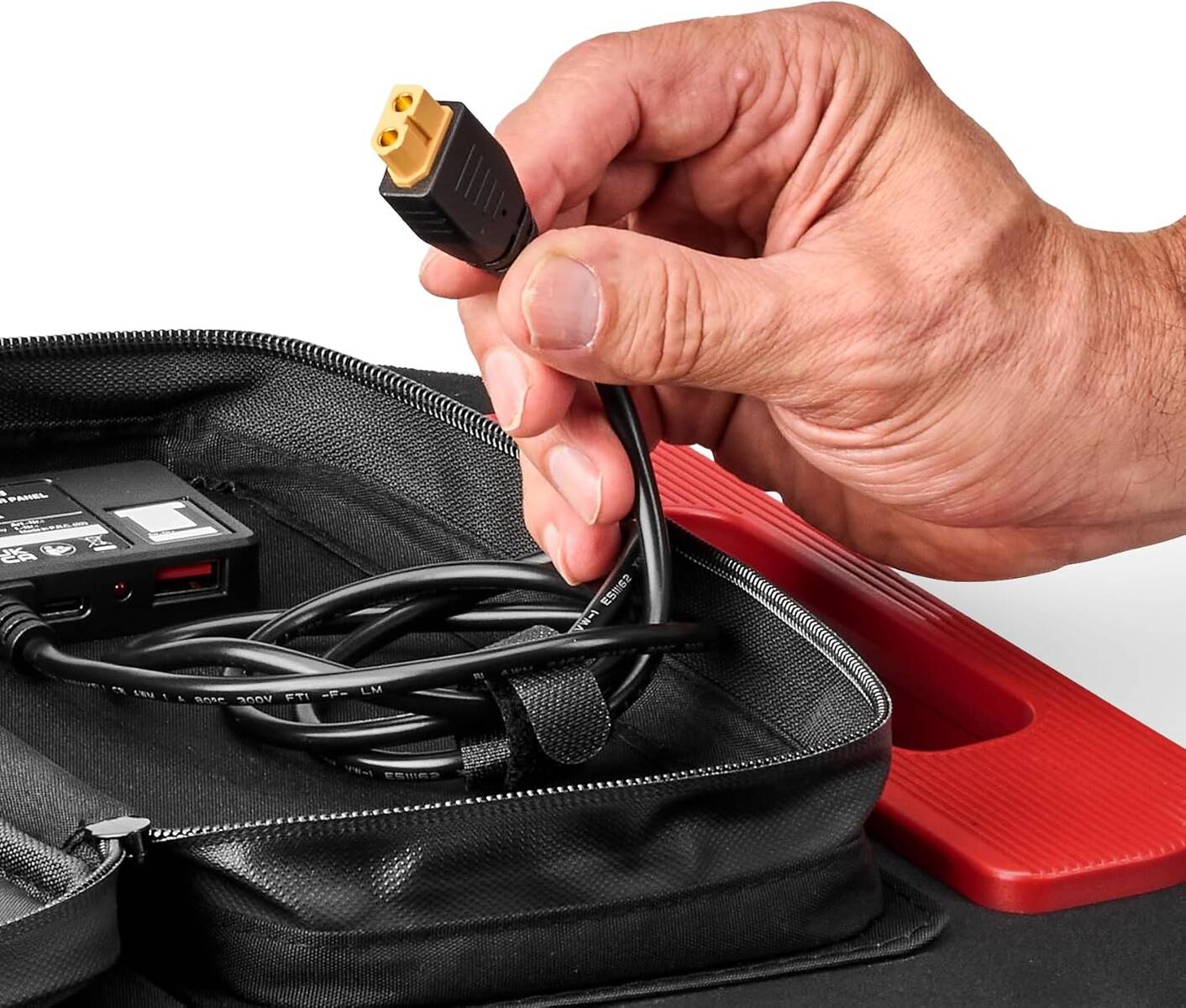 Einhell Solarpanel » 4530150 « 40 Watt, USB-C, USB-A, XT60-Anschluss