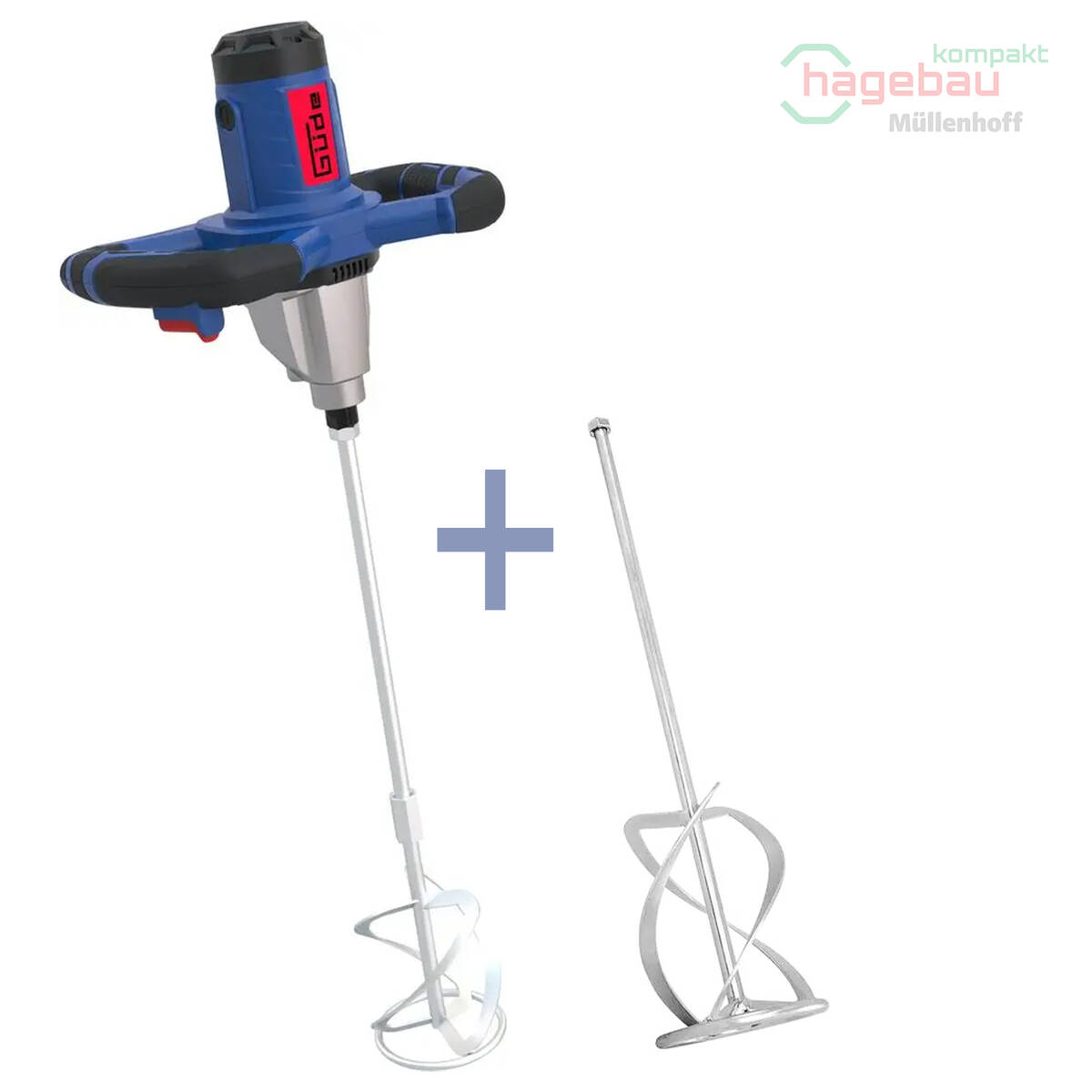 Güde Rührwerk » GRW 1814.1 « 1800 W, Metallgetriebe, Softgrip, 2 Rührer