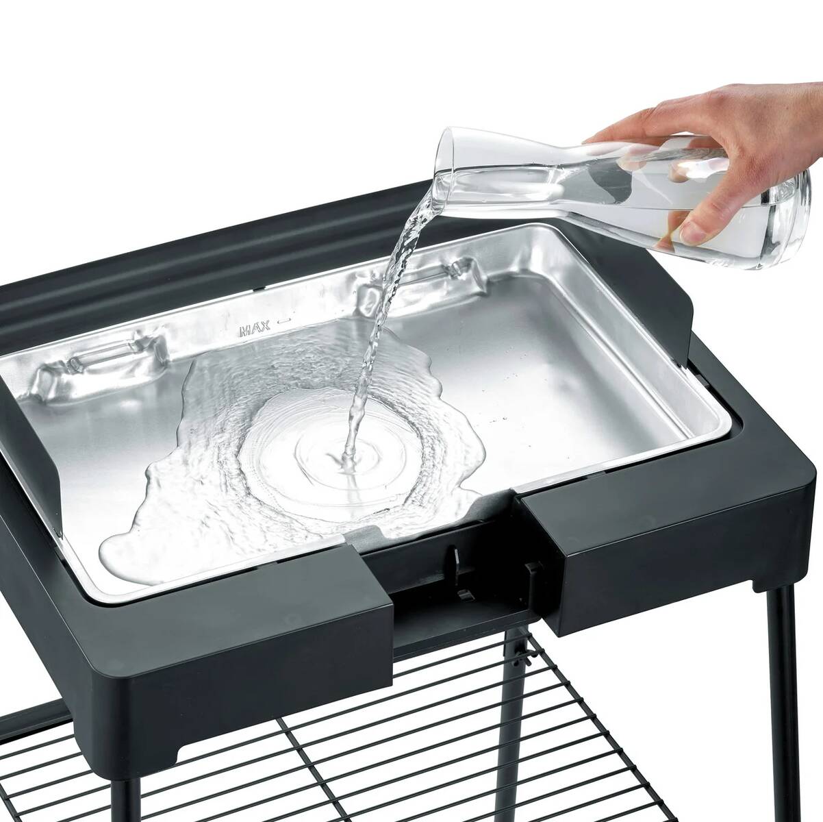 Severin Elektrogrill » PG 8566 « 2200W Stand u.Tischgrill, 44,5 x 26cm