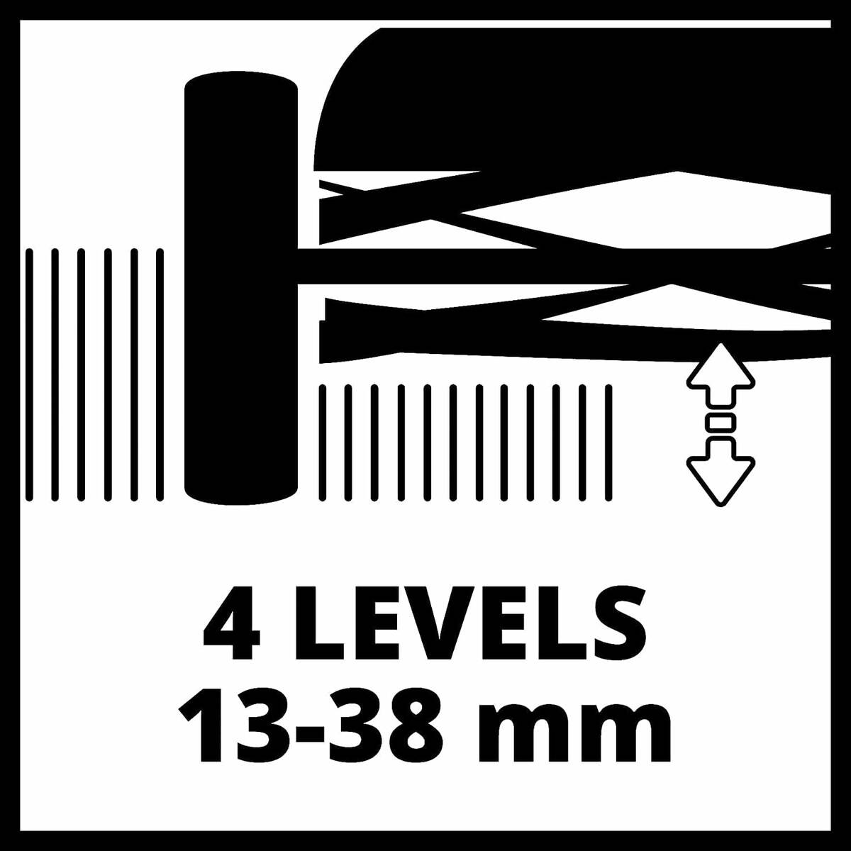 Einhell Hand-Rasenmäher » GE-HM 38 S « Golfrasentaugliche Ergebnisse