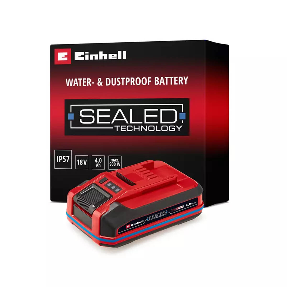 Einhell Zubehör » SEALED 4 AH Akku « 18 V Power X-Change, wasserdicht