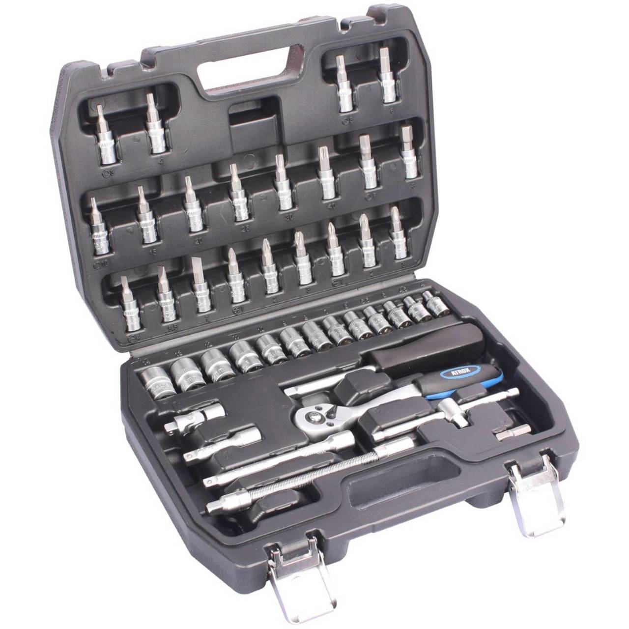 ATROX Steckschlüsselsatz » AY552 « 46-teilig inkl. Koffer