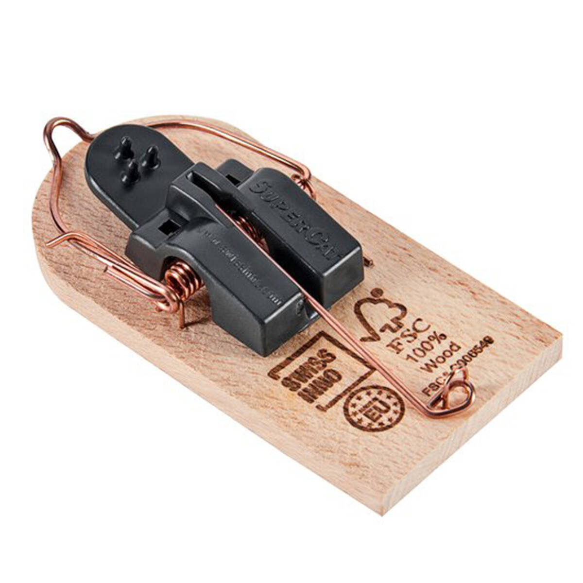 Swissinno FSC® Holz Mausefalle » SUPERCAT « innovative Fanglösung Swissinno Zubehör SUPERCAT
