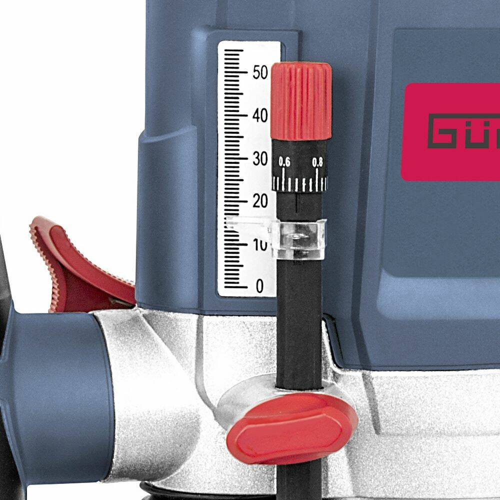 Güde Oberfräse » OF 1200 E « Mit Frästiefe-Feineinstellung & Softgrip