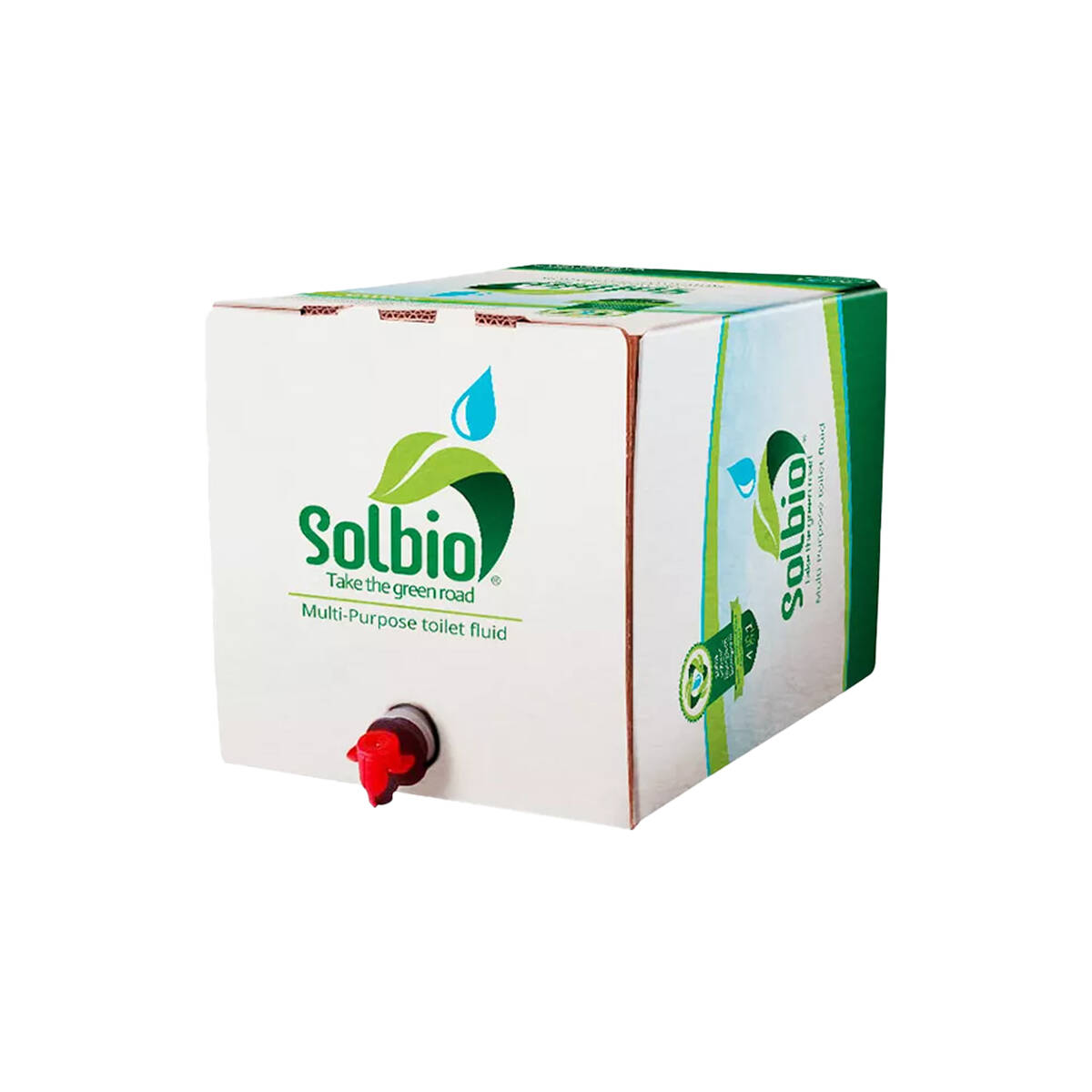 Solbio 4-in-1 Sanitärflüssigkeit » Original XXL « 10 l Box mit Hahn