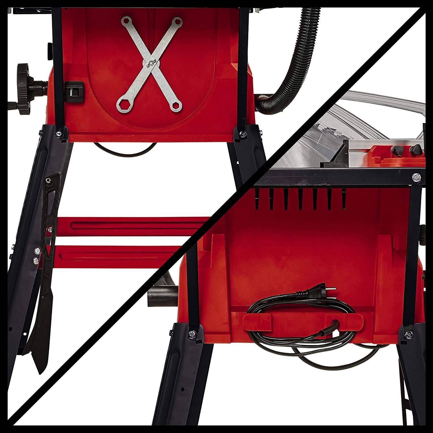 Einhell Tischkreissäge TC-TS 2025/2 U, Kreissäge m. Untergestell, 1.800 Watt