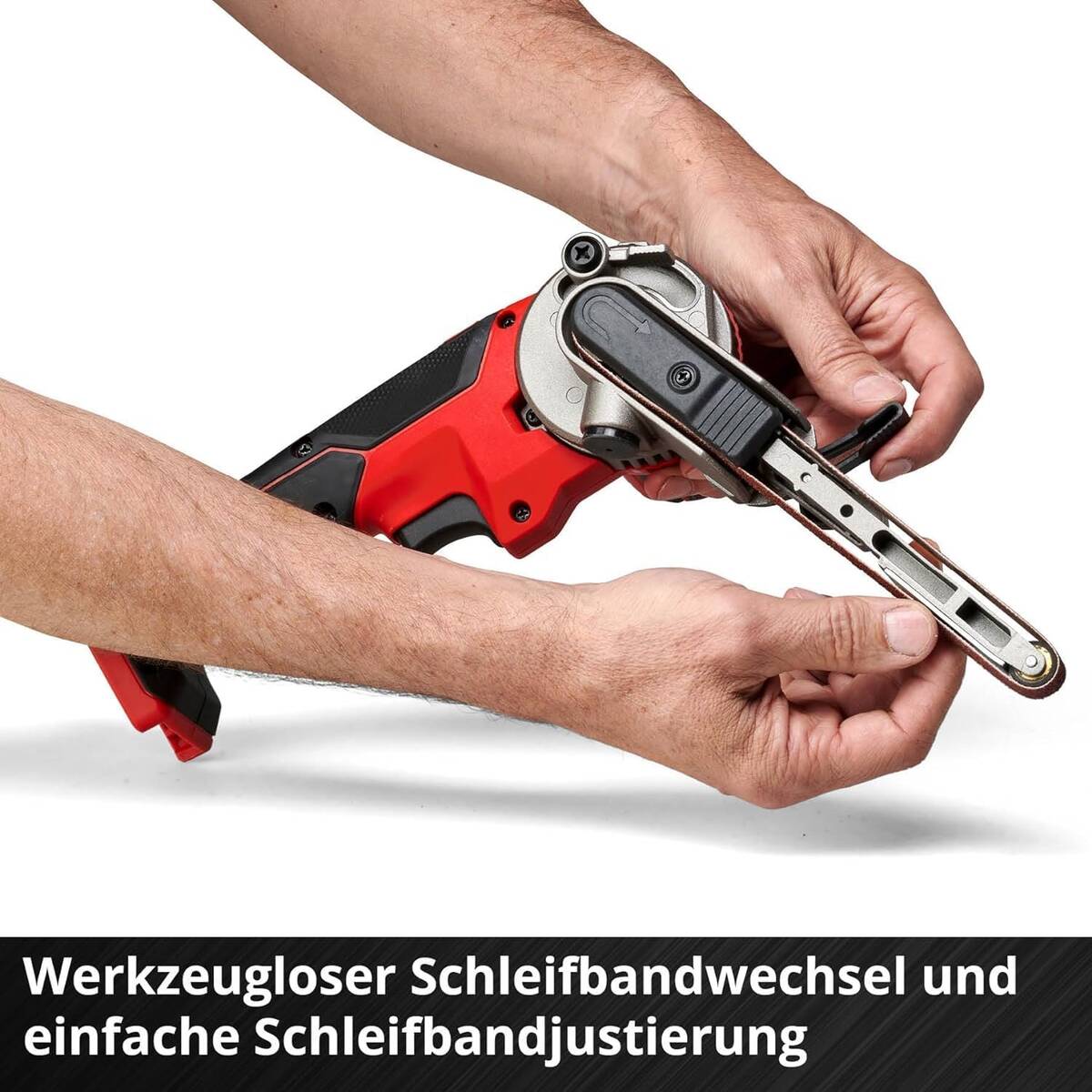 Einhell Akku-Bandfeile » TE-BF 18 Li Solo « Ergo, 18V Power X-Change