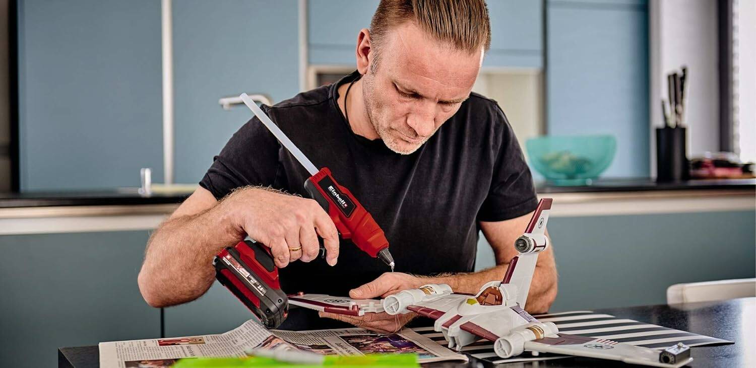 Einhell Akku-Heißklebepistole » TE-CG 18 Li-Solo « 120 Sek. fast start