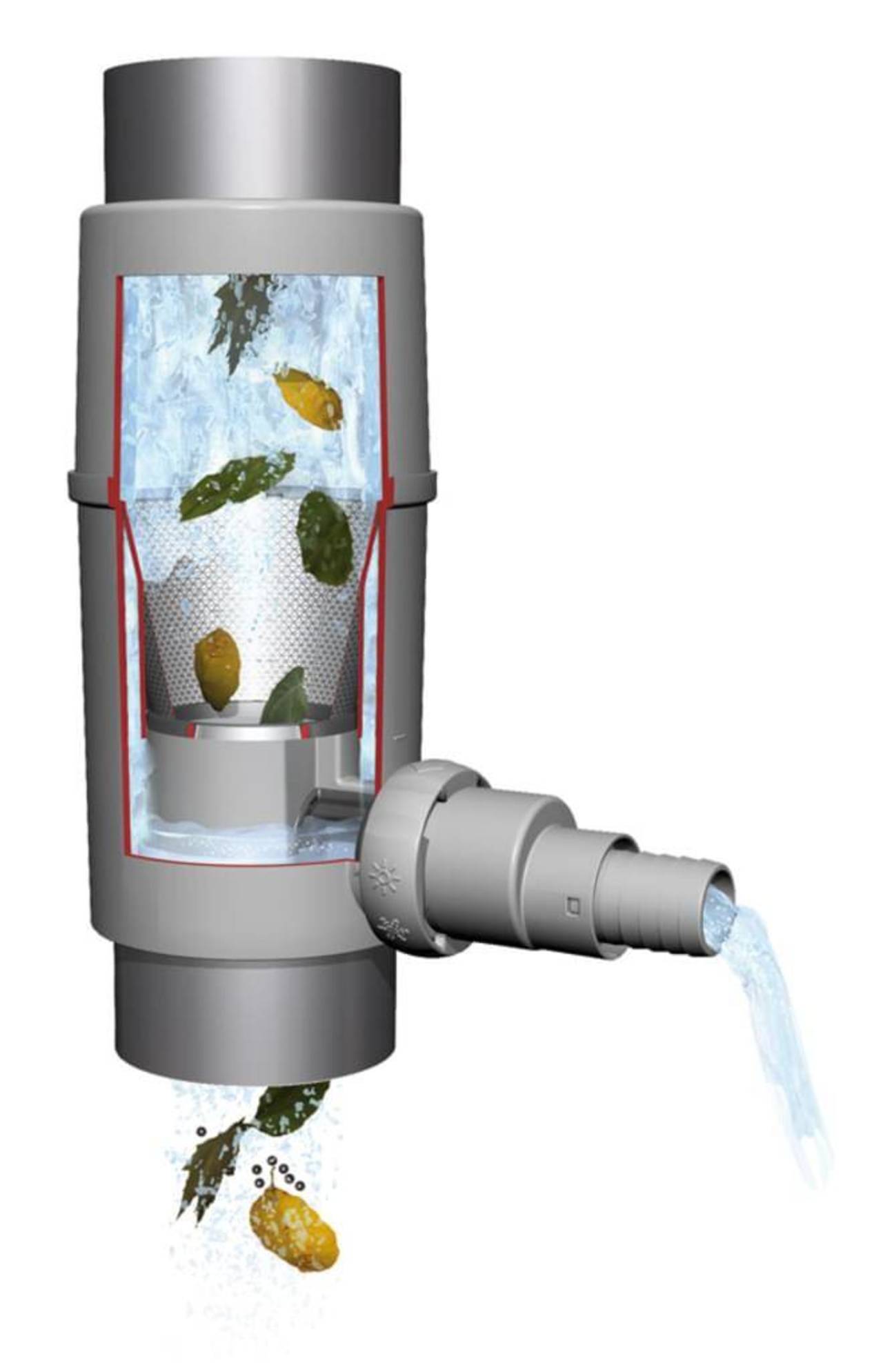 GRAF Regensammler » Regendieb PRO « DN 70-100 braun