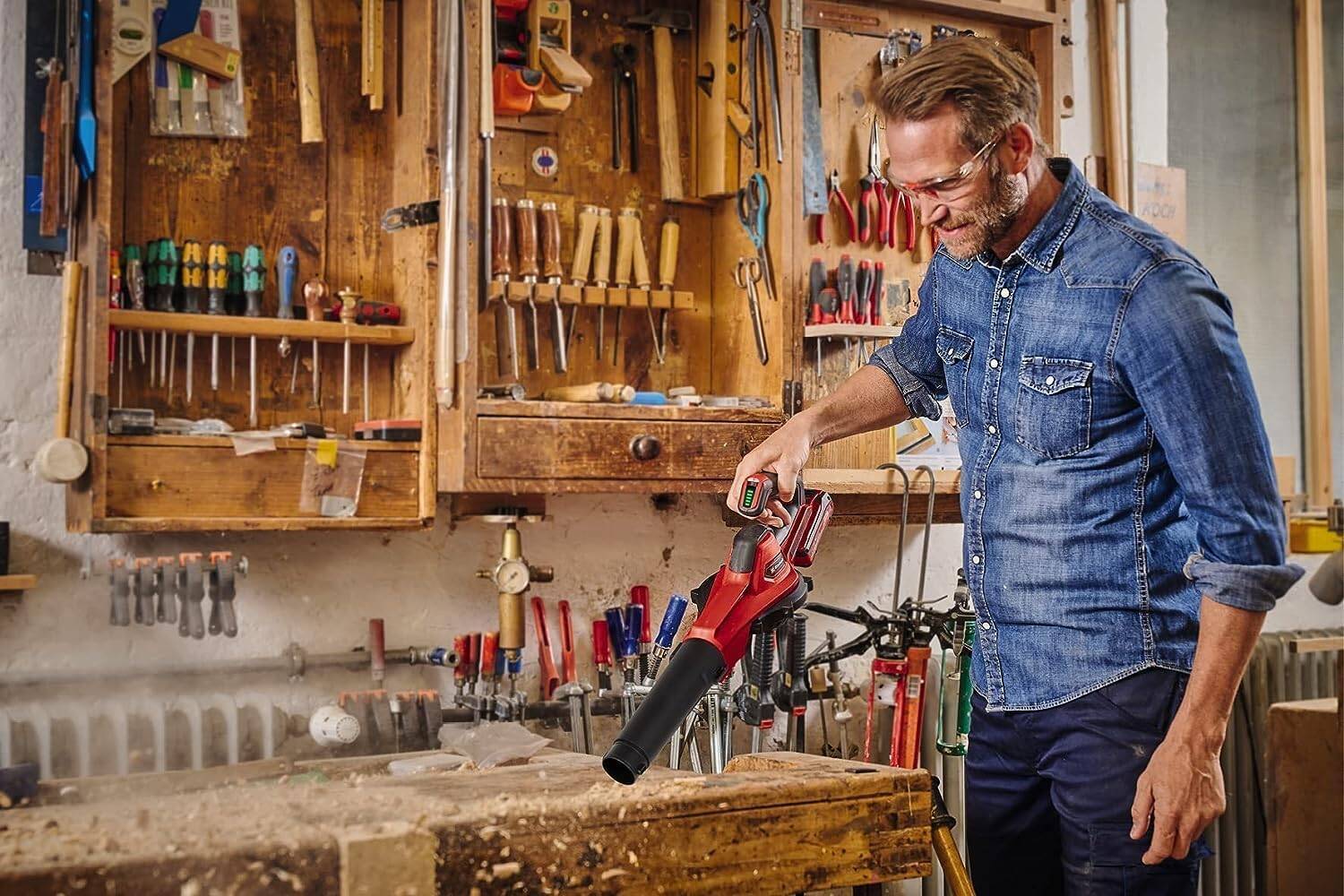 Einhell Akku-Universalbläser » GE-ULB 18 Li E-Kit « 3-in-1 Laubbläser