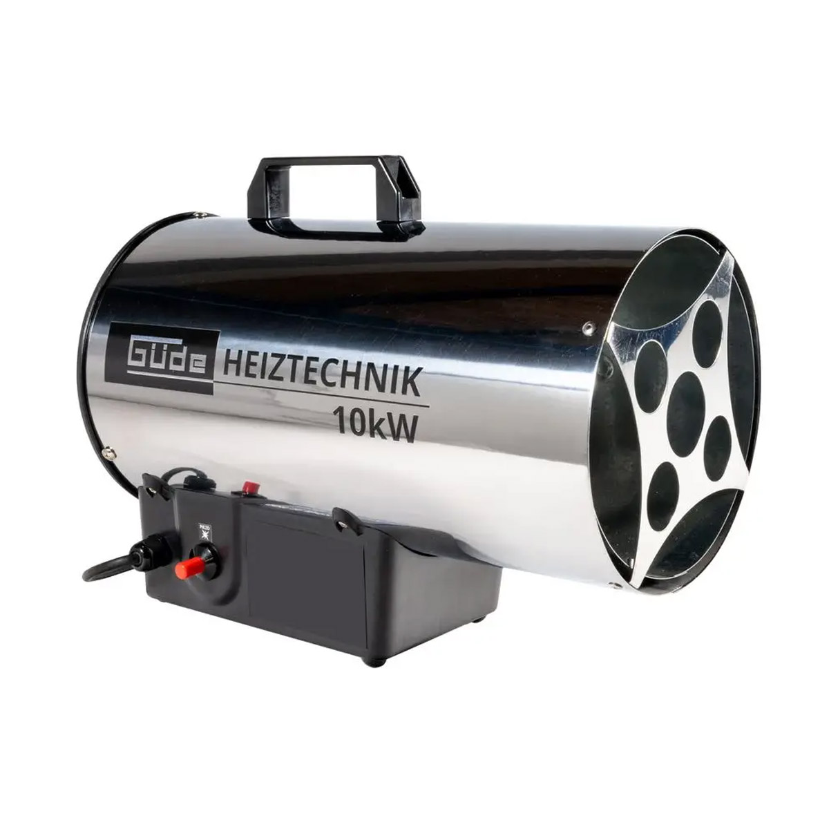 Güde Gasheizgebläse GGH 10 INOX incl. Schlauch und Regler