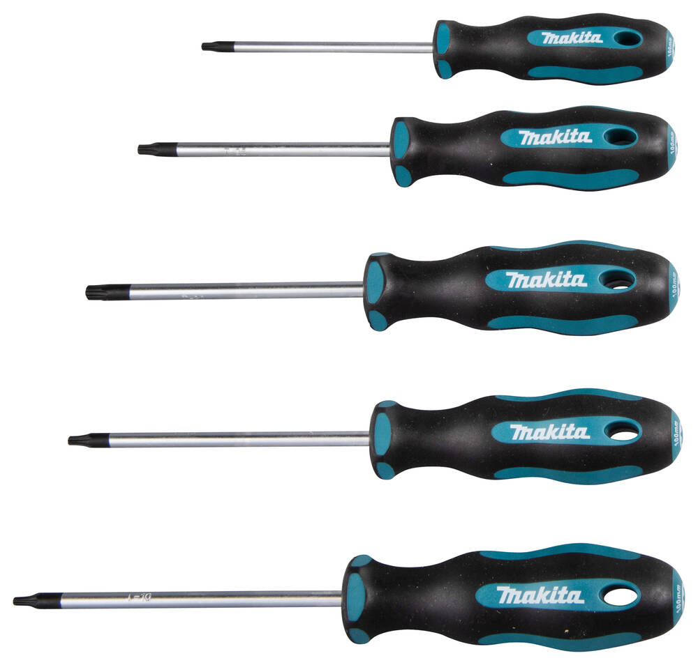 Makita Schraubendreher-Set » E-10534 « Chrom-Vanadium-Stahl, 5-tlg.
