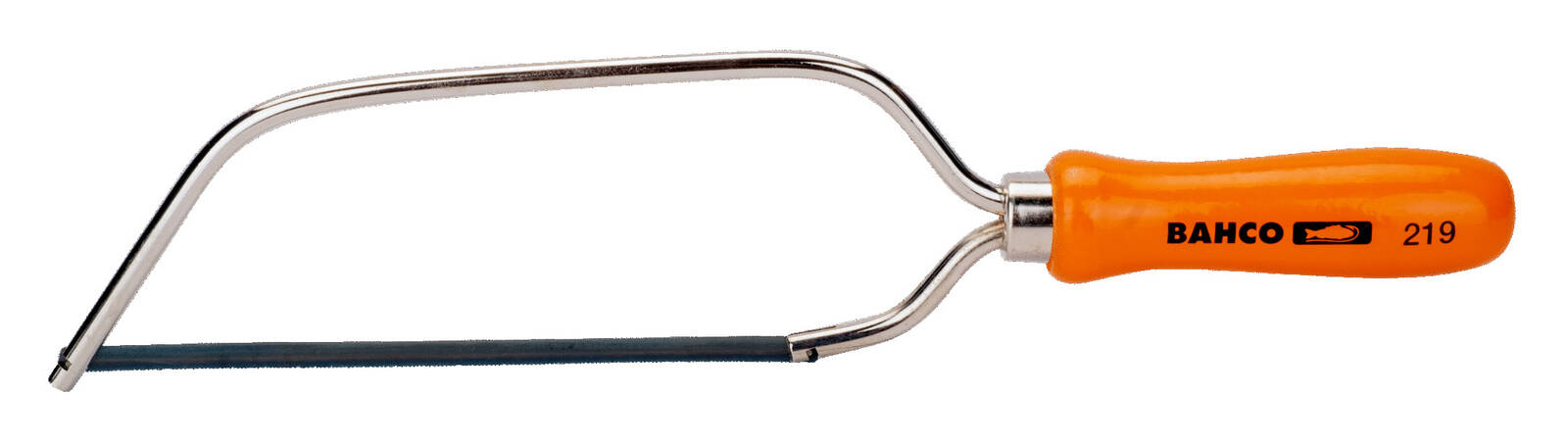 Bahco Mini-Bügelsäge » 219 « mit Stahldrahtrahmen & Holzgriff, 291 mm