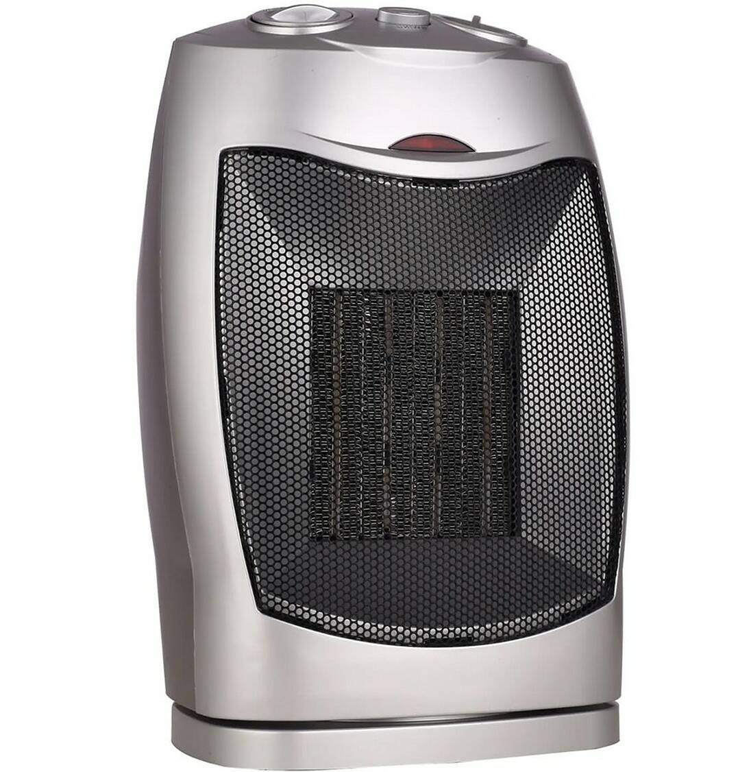 El Fuego Keramik Heizlüfter » AY697 « inkl. Schwenkfunktion 1500 W