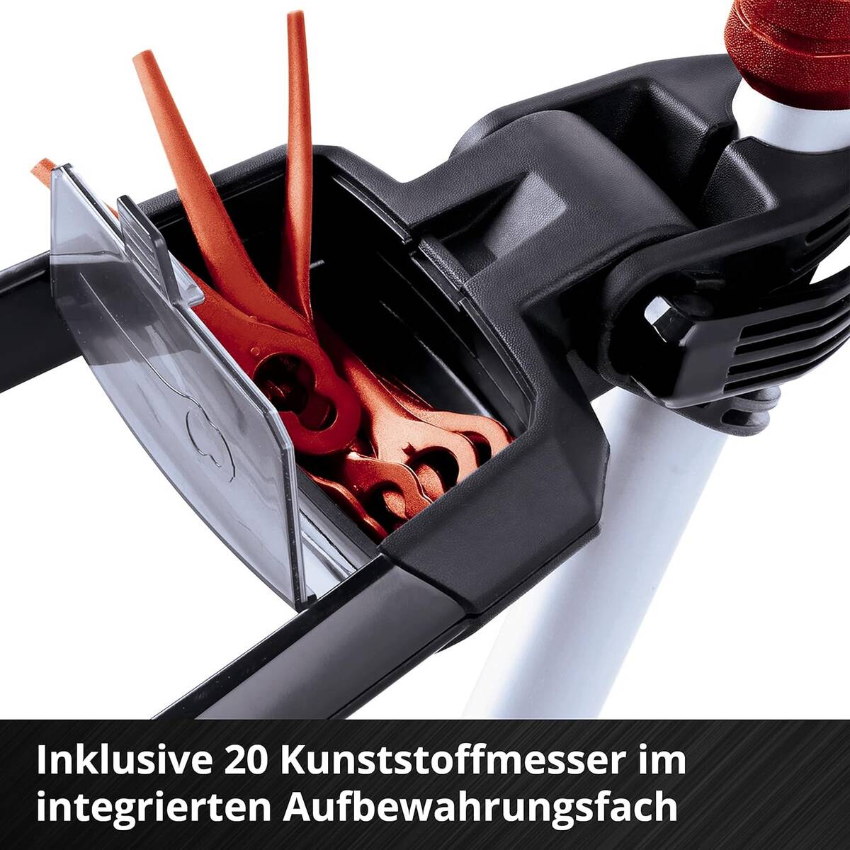 Einhell Akku-Rasentrimmer » GE-CT 18 Li Kit « inkl. Akku und 20 Messer