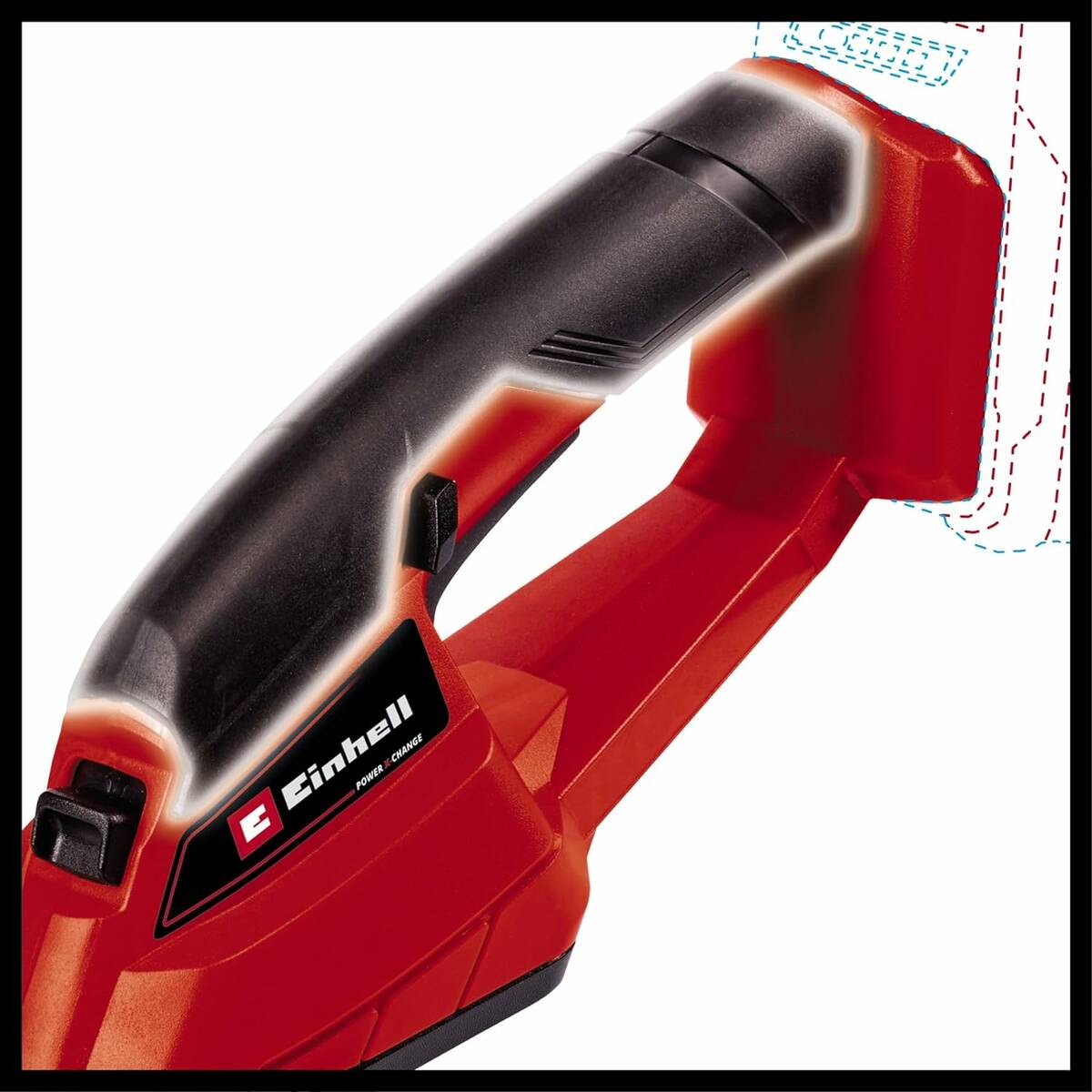 Einhell Akku-Gras- und Strauchschere » GE-CG 18/100 Li-Solo « Softgrip