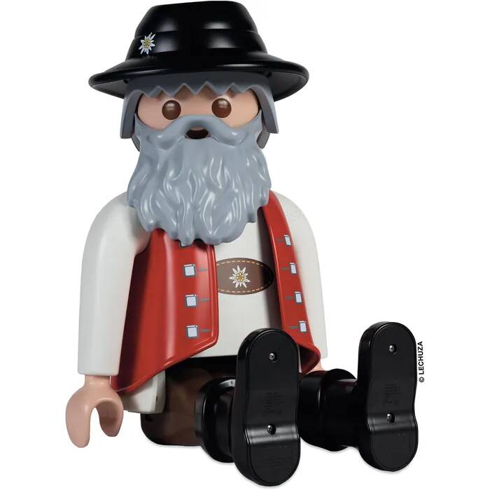 Lechuza Playmobil » Senner « Mega Figure, 60 cm, voll beweglich
