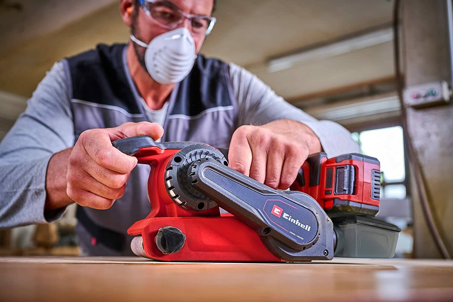 Einhell Akku Bandschleifer » TP-BS 18/457 Li BL « PXC 18V brushless