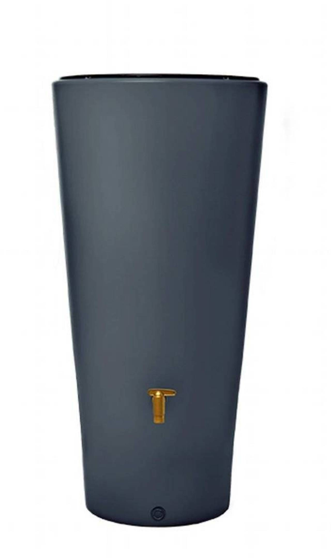 GRAF Regenspeicher » VASO 2 in 1 « graphite - 220 l inkl. Pflanzschale