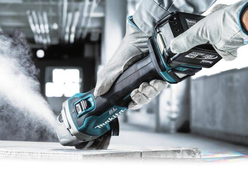 Makita Akku-Winkelschleifer » DGA513RTJ « 18 V, Makpac inkl. 2x Akkus