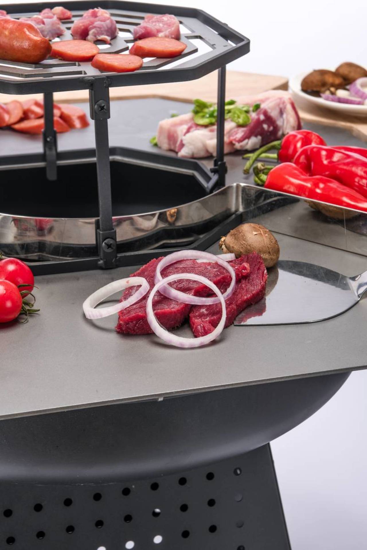 El Fuego® Grill- und Feuerstelle 2-in-1 » AY0329 « Plancha