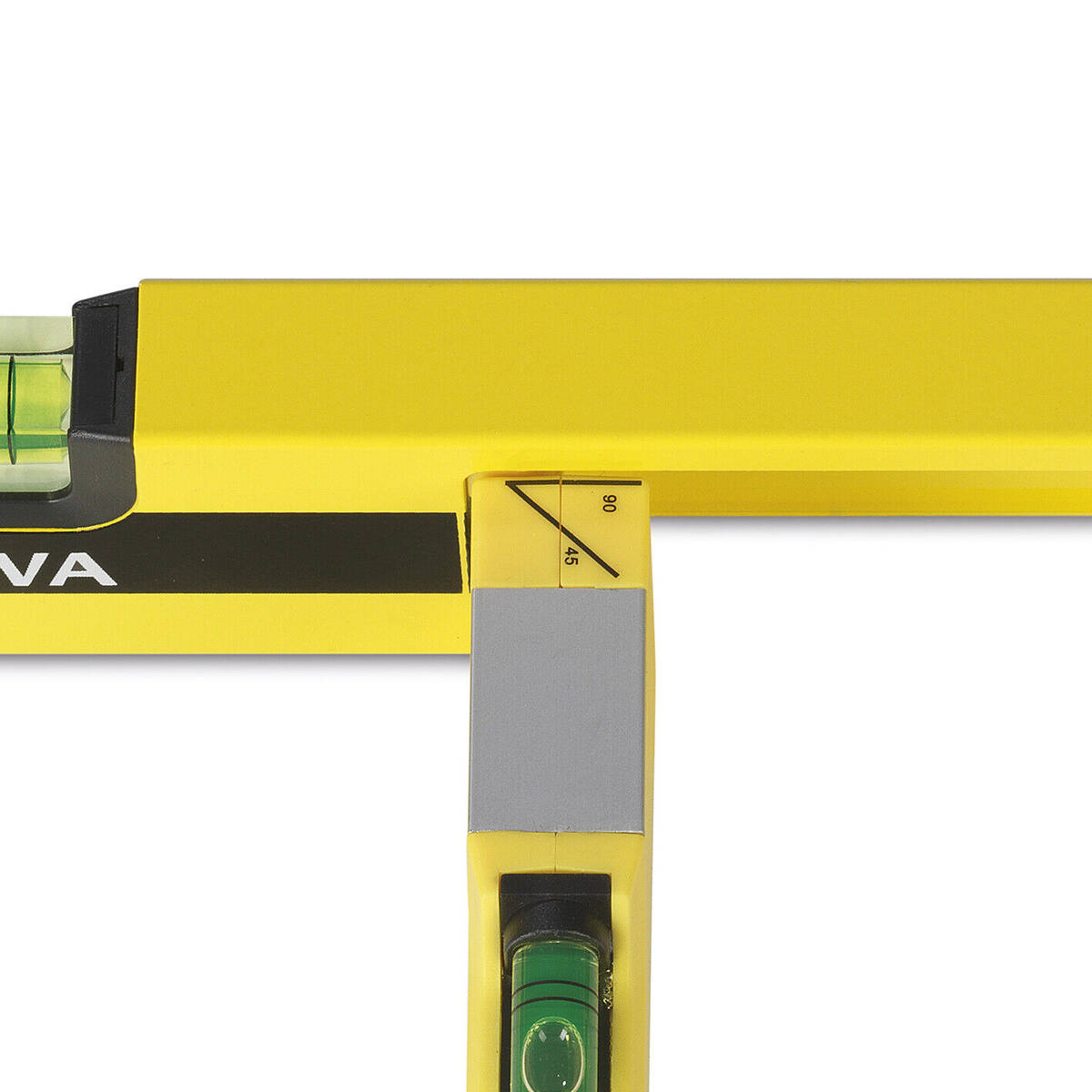 FLÜWA Wasserwaage » 09522 « 80 cm, schwarz-gelb