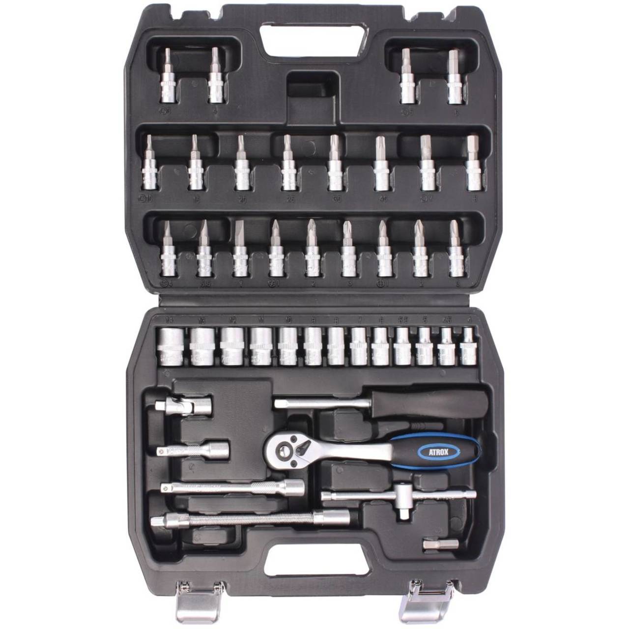 ATROX Steckschlüsselsatz » AY552 « 46-teilig inkl. Koffer