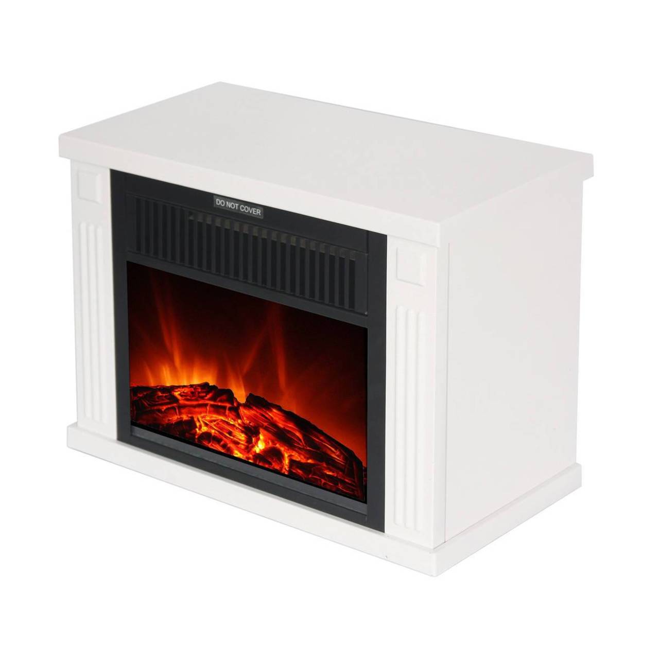 El Fuego Elektrokamin "Brügge" AY0689, 2 Heizstufen, weiß, Kamin, Heizung