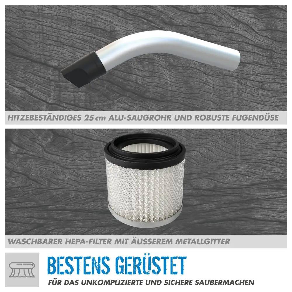 Güde Aschesauger » GA 4-600.1 « 600W, HEPA-Filter, 4 Liter mit Griff